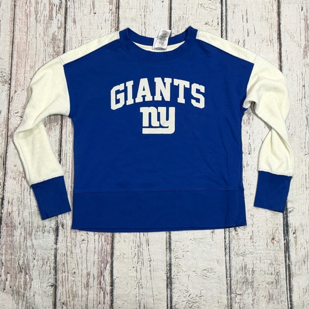 New York Giants NFL Football Pullover Sweatshirt Crewneck